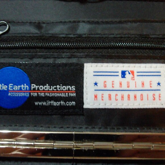 New York Yankees Women's Shell Mesh Wallet MLB Authentic by Little Earth NY - Picture 4 of 5